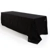 Rectangle 90" X 156" Sequin Tablecloth by Eastern Mills - Premium Quality - Black