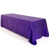 Rectangle 90" X 156" Sequin Tablecloth by Eastern Mills - Premium Quality - Purple