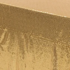 Rectangle 90" x 156" Sequin Tablecloth by Eastern Mills - Premium Quality - Gold