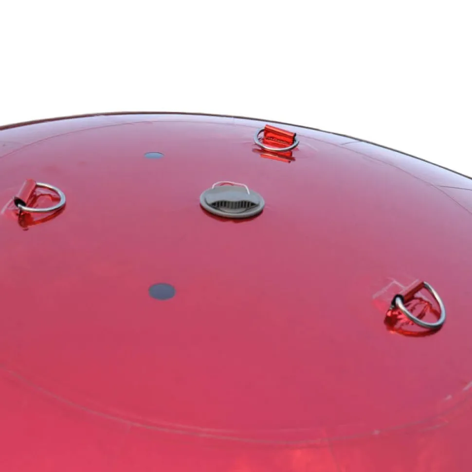 Red Giant Inflatable Mirror Ball Sphere – Maxorb™ Reflective Ceiling Event Decor – Commercial Installation Sizes