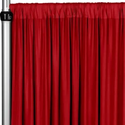 Red 4-Way Stretch Spandex Drape Panel - Choose your Size
