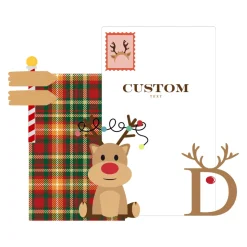 Reindeer Post Foam Core Backdrop Kit by PopScene™