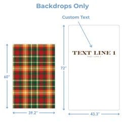 Reindeer Post Foam Core Backdrop Kit by PopScene™