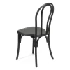 Resin Bentwood Chair - Black
