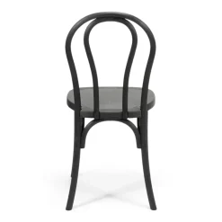 Resin Bentwood Chair - Black