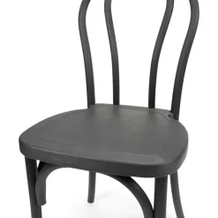Resin Bentwood Chair - Black