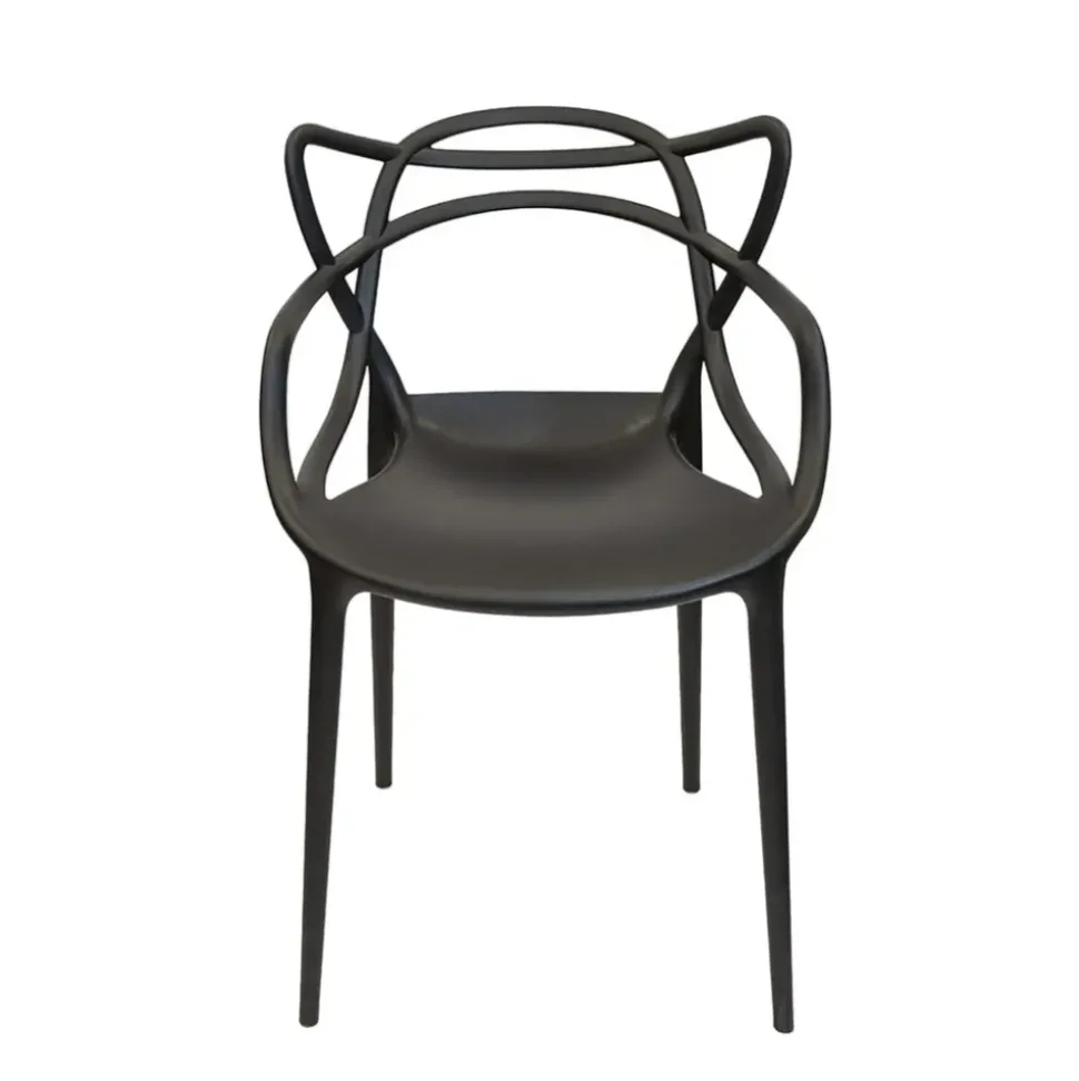 Resin David Chair - Black