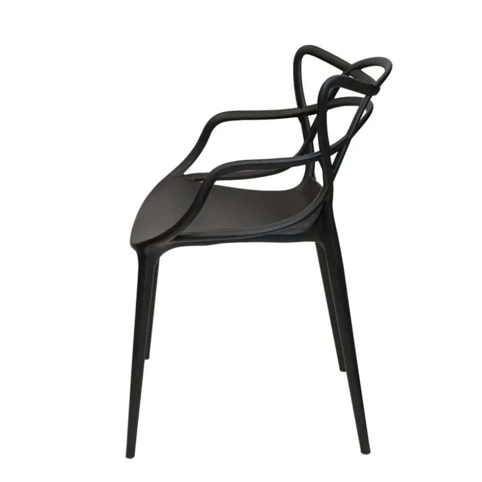 Resin David Chair - Black