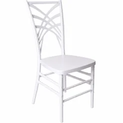 Resin Fanny Stacking Chair - White