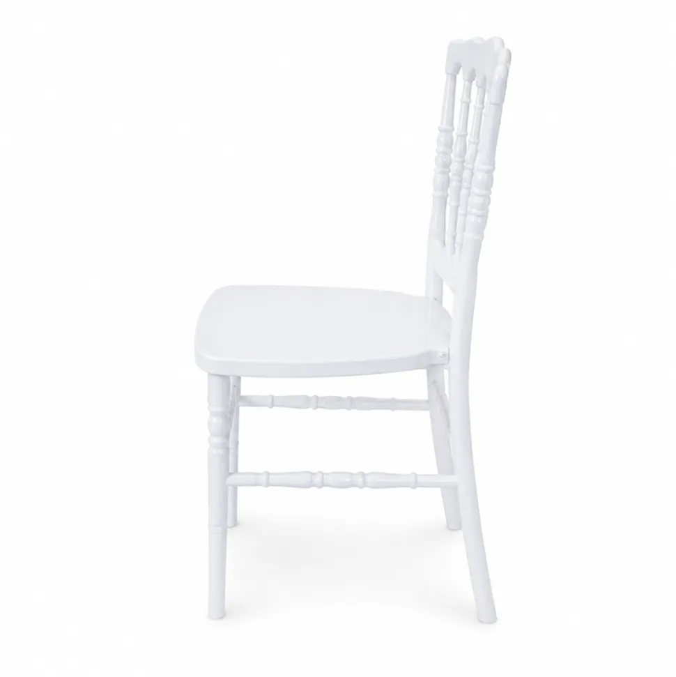 Resin Napoleon Chair with UV Protection - White