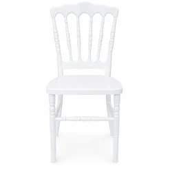Resin Napoleon Chair with UV Protection - White