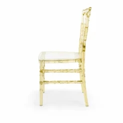 Resin Napoleon Chair with UV Protection - Amber