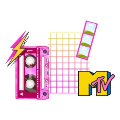 Retro Rewind Foam Core Backdrop Kit by PopScene™