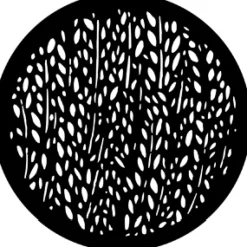 Rice Pattern - Stock Gobo for Gobo Light Projectors - Choose your size!