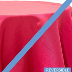 Rouge - Royal Slub Designer Tablecloth - Many Size Options