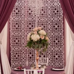 10' Round Canopy Pro-Designed Backdrop