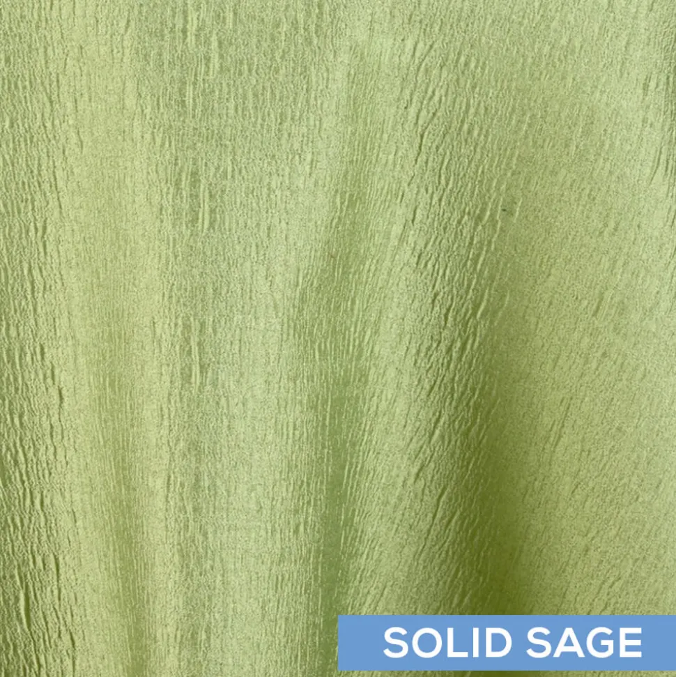 Sage Elf Curtain Panel w/ 4" Rod Pocket - 113" Wide - Many Size Options