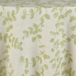 Sage Portofino Jacquard Tablecloth - Multiple Size Options