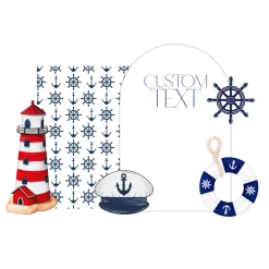 Sail Away Foam Core Backdrop Kit by PopScene™