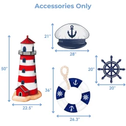 Sail Away Foam Core Backdrop Kit by PopScene™