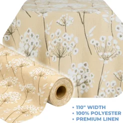 Sand Lindos by the Yard - 110" Width