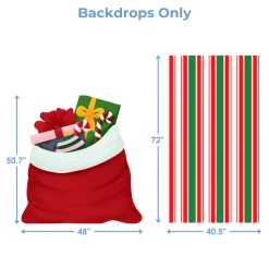 Santa's Mailroom Foam Core Backdrop Kit by PopScene™