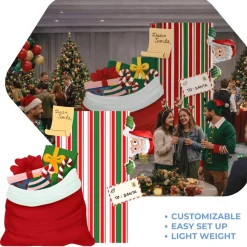 Santa's Mailroom Foam Core Backdrop Kit by PopScene™