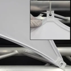 Scrim FX 4 Point Rectangle Spandex Sail - 4' x 6'