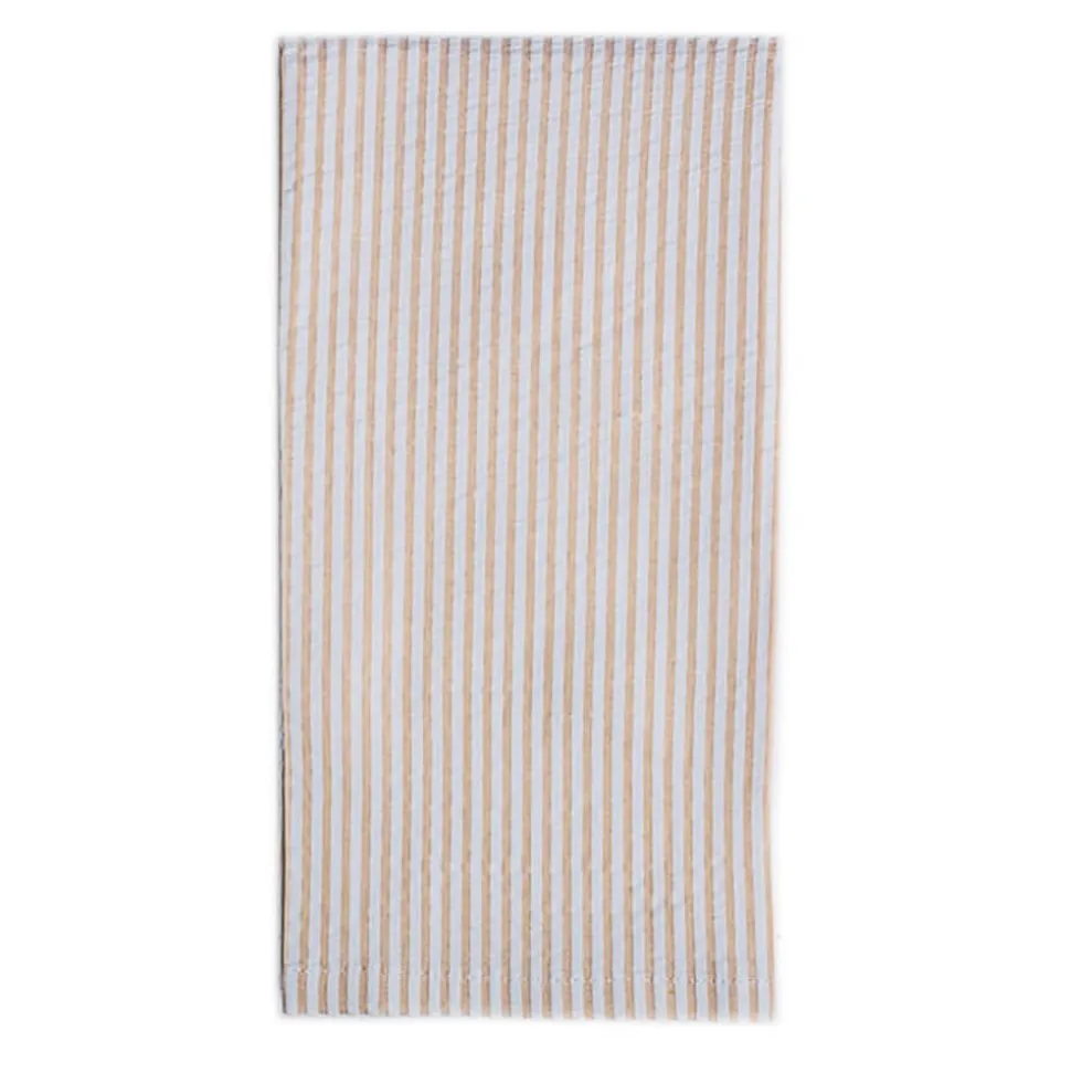 Seerscuker Napkin – 22” x 22” – 12 PACK – Tan