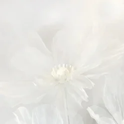 Set of 3 Stands with Silk Gauze Flowers - Choice of Colors!