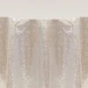 Silver Round Sequin Tablecloth by Eastern Mills - 126" Round