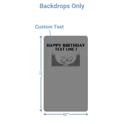 Skate Park Foam Core Birthday Backdrop Kit by PopScene™