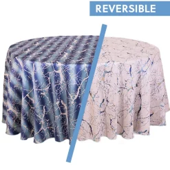 Sky Blue - Limestone Designer Tablecloths by Eastern Mills - Many Size Options