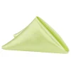 Sleek Satin Napkin 20"x20" - Apple Green