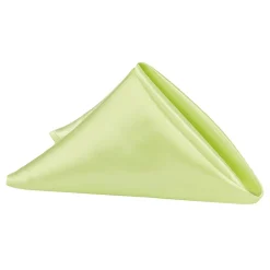 Sleek Satin Napkin 20"x20" - Apple Green