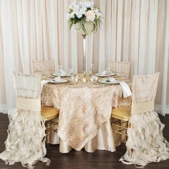 Sleek Satin Napkin 20"x20" - Ivory