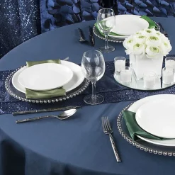 Sleek Satin Napkin 20"x20" - Willow Green