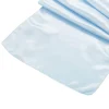 Sleek Satin Runner 14" x 108" - Baby Blue