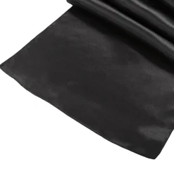 Sleek Satin Runner 14" x 108" - Black