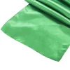 Sleek Satin Runner 14" x 108" - Kelly Green