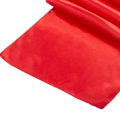 Sleek Satin Runner 14" x 108" - Red