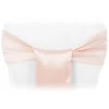 Sleek Satin Sash 6" x 108" - Blush/Rose Gold