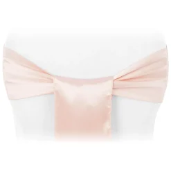 Sleek Satin Sash 6" x 108" - Blush/Rose Gold
