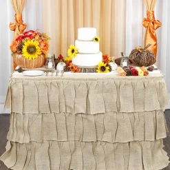 Sleek Satin Sash 6" x 108" - Burnt Orange