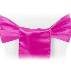 Sleek Satin Sash 6" x 108" - Fuchsia