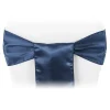Sleek Satin Sash 6" x 108" - Navy Blue