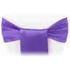 Sleek Satin Sash 6" x 108" - Purple