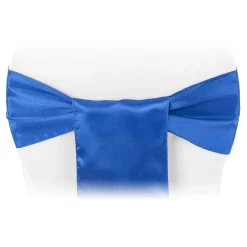 Sleek Satin Sash 6" x 108" - Royal Blue