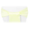 Sleek Satin Sash 6" x 108" - Yellow