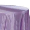 Sleek Satin Tablecloth 108" Round - Victorian Lilac/Wisteria